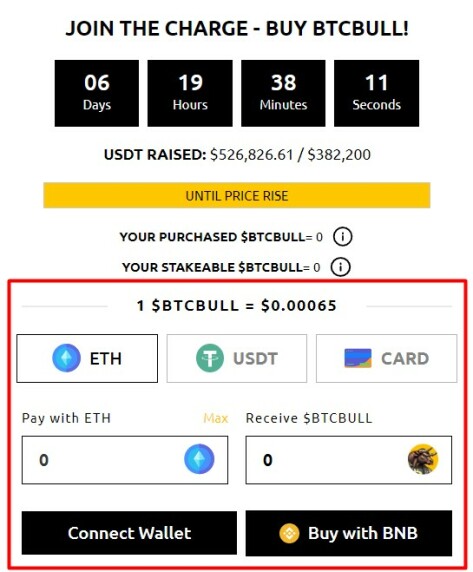 BTC Bull Token Presale